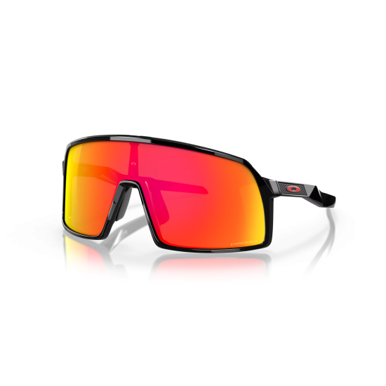 Oakley Sutro S Bisiklet Gözlüğü - Polished Black/Prizm Ruby