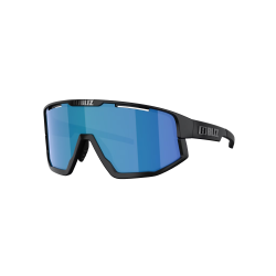 Bliz Fusion Cycling Glasses - Matt Black/Brown Blue Mirror