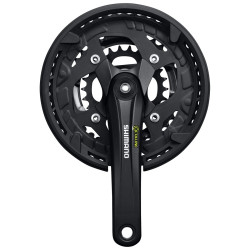Shimano FC-T4010 9-Vites 44/32/22T 175mm Siyah Aynakol Shimano FC-T4010 9-Vites 44/32/22T 175mm Siyah Aynakol