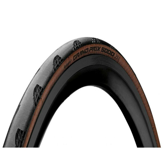 Continental Grand Prix 5000 700x25 Folding Amber Color Tyre